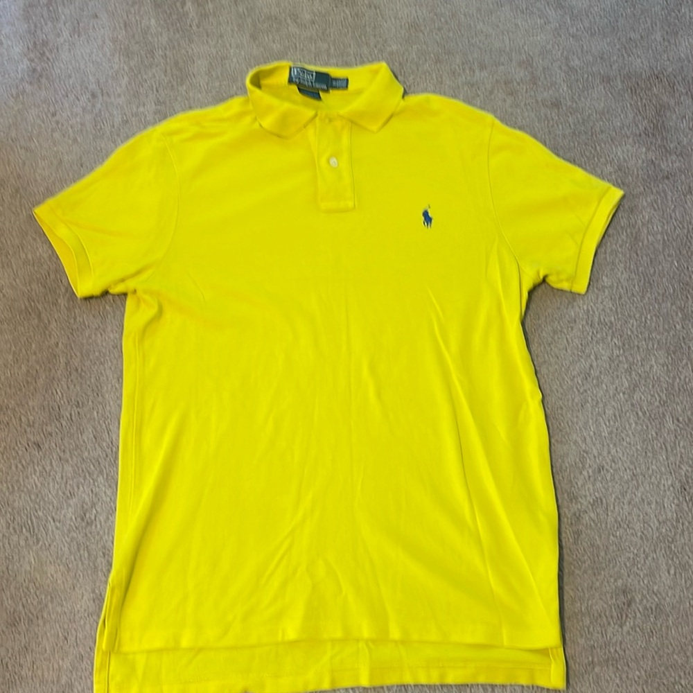 Polo Ralph Lauren Men’s Medium Custom Fit Yellow